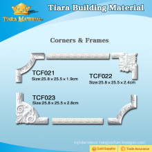 Hardened Polyurethane Plastic 3D Ceiling Moulding With Elegant Shap